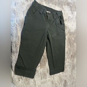Duluth Trading Co Women's Cargo Dark Green Capris